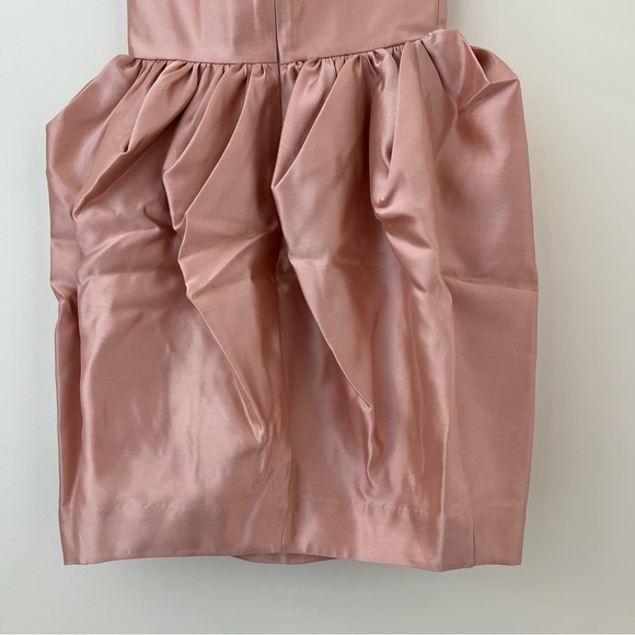 NWOT Zimmermann Matchmaker Bustier Wool-Silk Blush Pink Mini Dress 0 - Picture 7 of 16